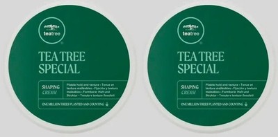 Paul Mitchell Tea Tree Special Shaping Cream 3 Oz, Pak of 2 Jars, Factory Sealed