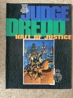 Judge Dredd Hall of Justice by John Wagner Fleetway Definitive Edition