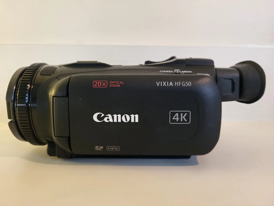 Videocámara Canon VIXIA HF G50 Ultra Alta Definición - Negra Excelente Estado Foto 4 de 4