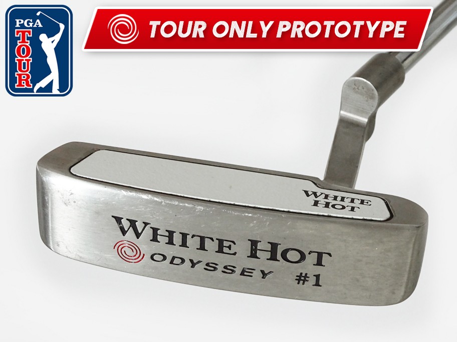 Odyssey 35 PGA Tour White Hot 1 Sight Dot Putter Non First Gen White