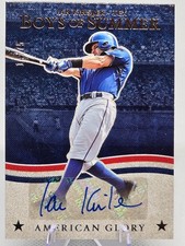 2025 Panini Boys Of Summer - American Glory Signatures Red Ian Kinsler /75 (AU)