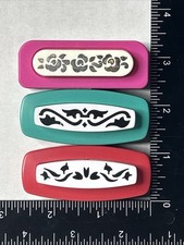 Floral Border Paper Punches Lot Of 3 Scrapbooking Card Making Scrapbooking