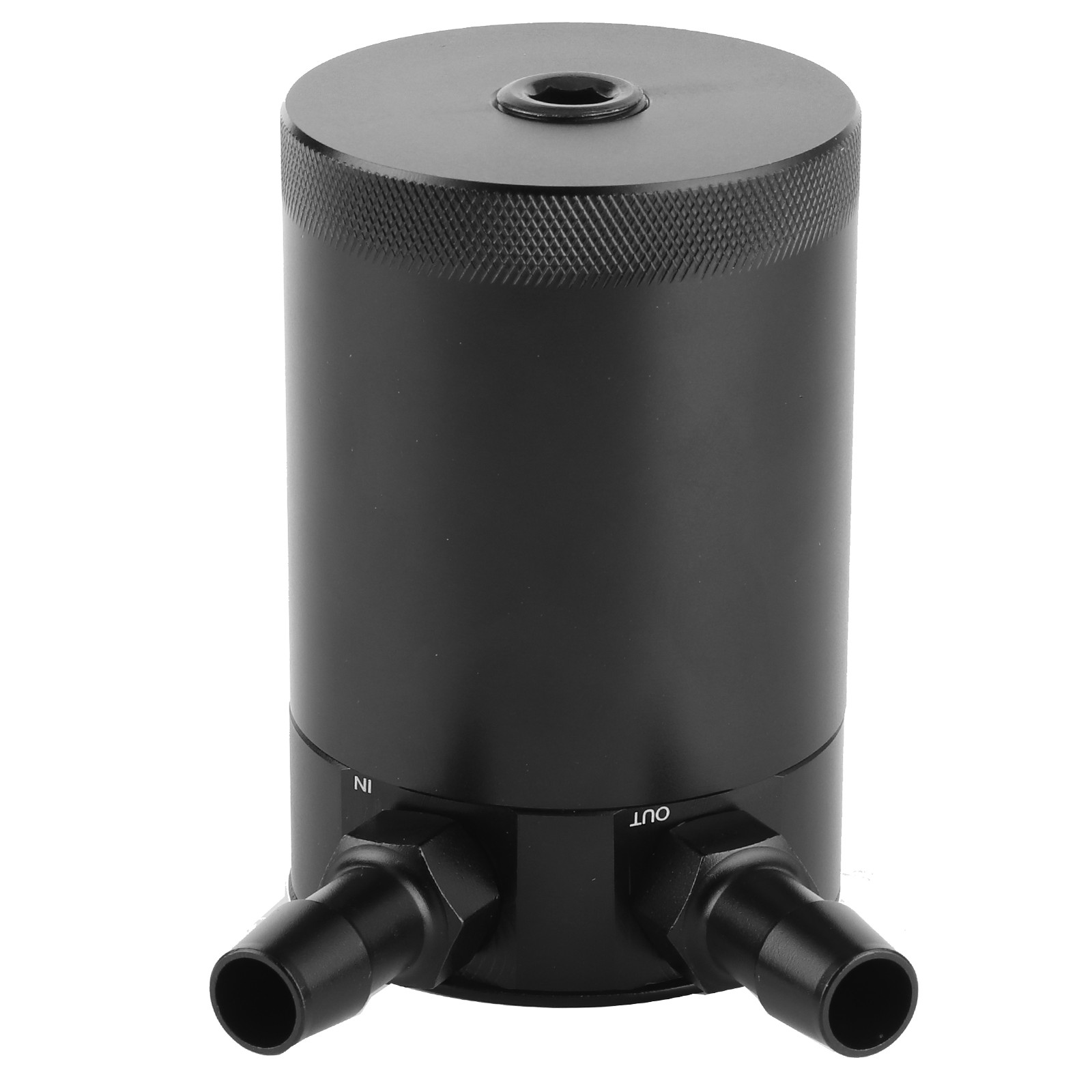 › 2‑Port Oil Catch Can 300ml Aluminum Alloy Baffled Reservoir Tank Accessory