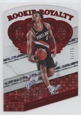 2018-19 Panini Crown Royale Rookie Royalty Red 51/75 Gary Trent Jr #1 r7o