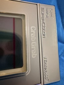 Nintendo Game & Watch Super Color Crab Grab UD-202 1984 Boxed Tested Working
