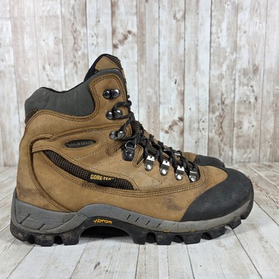 Vasque Gore-Tex Hiking Boots Mens 10 Brown Leather Vibram  display picture 2