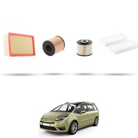 Hoffcar Wartungsset - 4 Filter FüR Citroen C4 Picasso 2.0 HDI 120KW Ab 2010
