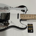 BRANDON FLOWERS SIGNED CUSTOM SAM'S TOWN ELECTRIC GUITAR THE KILLERS JSA COA — photo 2