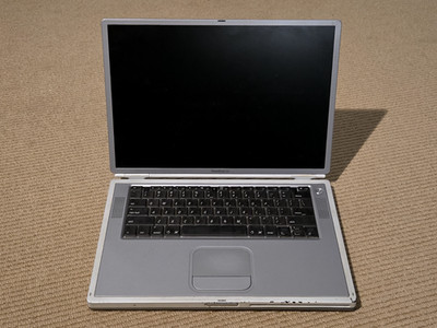 UNTESTED Apple PowerBook G4 Titanium DVI 667MHz 128MB A1001
