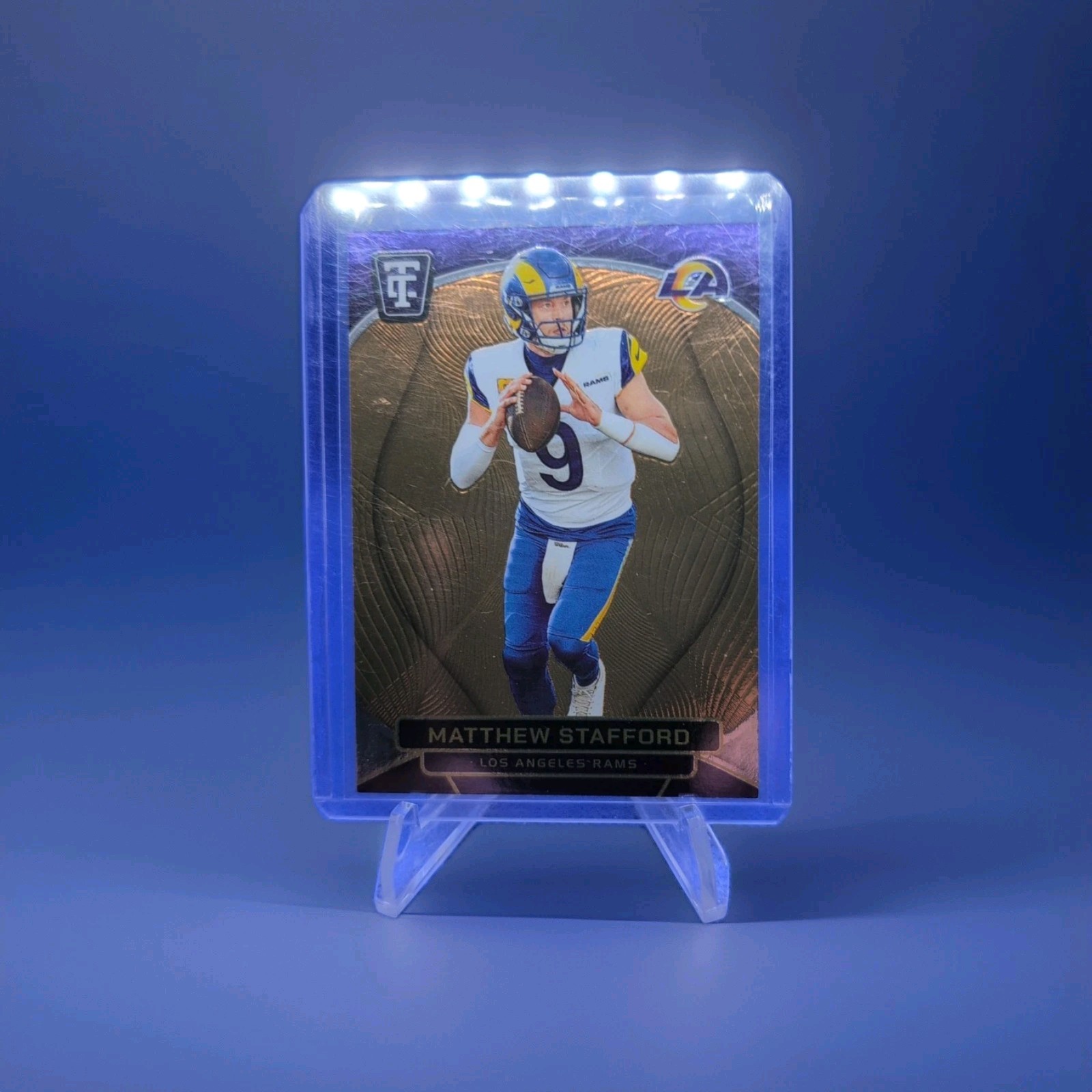 2024 Panini Totally Certified - Matthew Stafford #51 Mirror Neon Orange /399