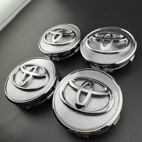 Set Of 4 Toyota Camry Center Caps Wheel Hub Covers 62mm 42603-06080 OEM 2007-11 - Picture 4 of 10