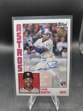 2025 Topps Archives CAM SMITH 1984 Fan Favorites Auto RC #84FFA-CS Houston Astro