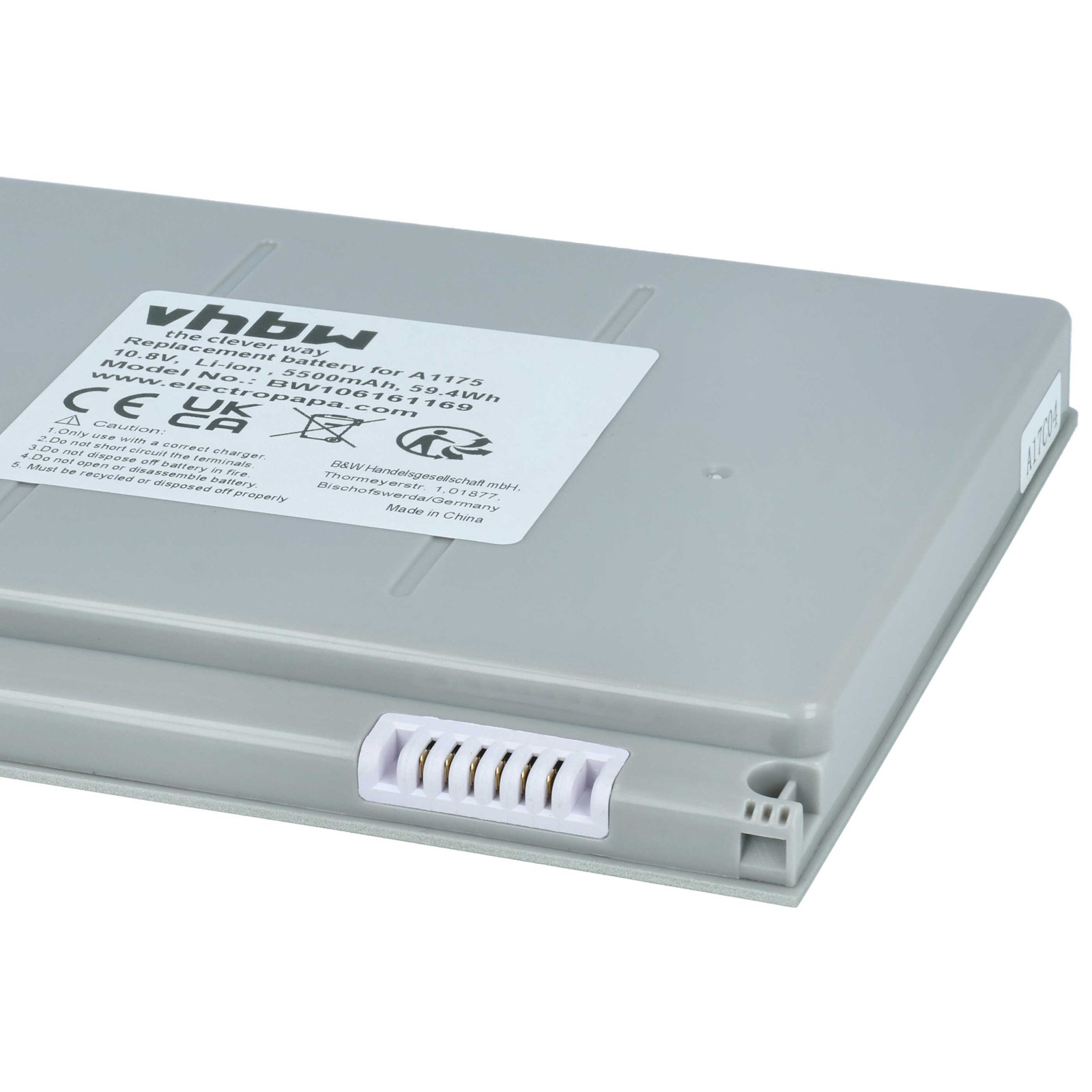Batteria per Apple Macbook Pro MA464LL/A MA464ZH/A MA464KH/A 5500mAh 10,8V foto 6