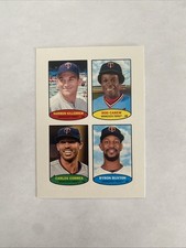 2023 Topps Heritage - 1974 Topps Baseball Stamps Carlos, Buxton, Carew #74BS-5-8