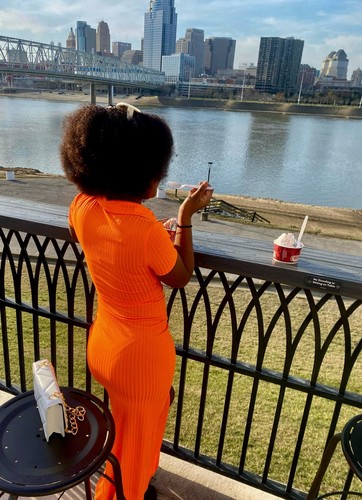 200% Afro Kinky Curly With Bangs Full Machine Made Scalp Top Wig 100% Human Hair - Picture 3 of 3