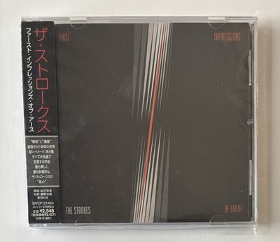 * THE STROKES * FIRST IMPRESSIONS OF EARTH (2003) * Japan *CD *obi * STROKES PIN