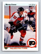 1990-91 Upper Deck - Murray Craven #6 Philadelphia Flyers Hockey Card