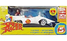 Mini car 1/18 MACH5 white x red "SPEED RACER Mach GoGoGo" 36685