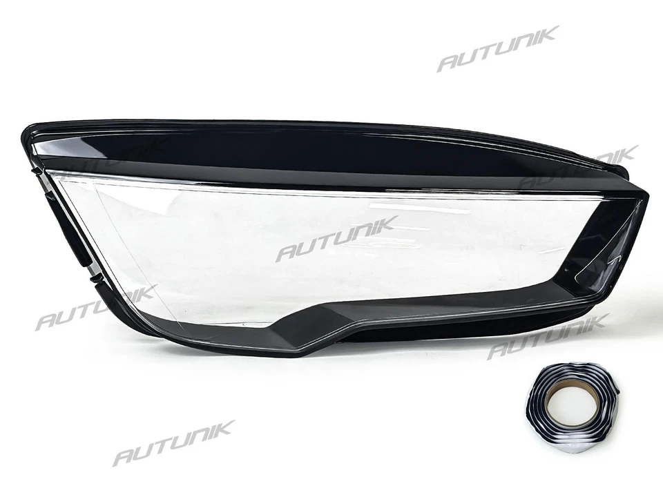 for Audi A7/A7 Quattro/S7/RS7 2016-2018 RH Clear Headlight Lens Cover Prestige Foto 3 de 4
