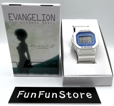 CASIO G-SHOCK DW5600VT Evangelion Rebuild Rei Ayanami Limited