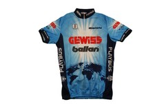 Maillot vélo rétro Biemme Gewiss Bianchi Playbus
