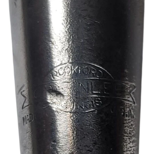 Cincel de enchufe Greenlee vintage hoja de 3/4" 9-3/4" largo Rockford EE. UU. M15 Foto 2 de 4