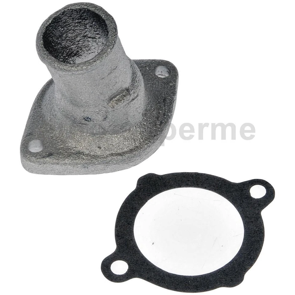 Carcasa termostato refrigerante motor para Toyota Corolla 1.6L 1983-1987 Foto 3 de 4