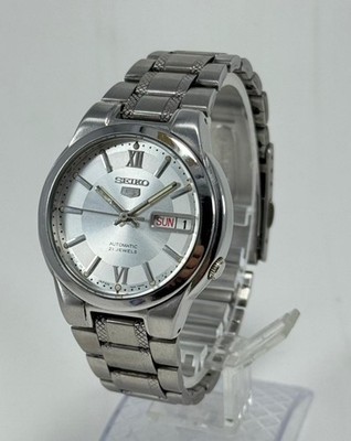 Seiko 5 - 7S26-02R0 Automatic Men's Wristwatch Day Date Japan Made