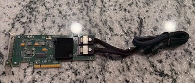 LSI SAS9211-8i SATA / SAS PCI-e Raid Controller Card 8 Port w/ Cable