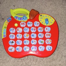 VTech Apple Alphabet Learning Toy Electronic Interactive Educational System