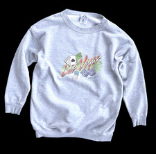 Vintage Las Vegas Casino Dice Sweatshirt Size Men's MEDIUM, 90/10 Cotton Blend