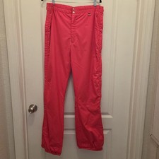 OBERMEYER sport pink snow winter pants GORE-TEX Z-liner size Medium M women's