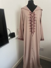 Moroccan Jalabiya Kaftan Dress Size M