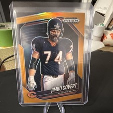 Panini Prizm Black Orange Prizm Jimbo Covert #22 Bears Serial Numbered 2025