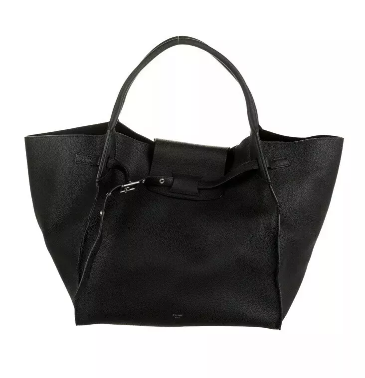 Celine Medium Big Bag-Black Grained Leather. Brand new.