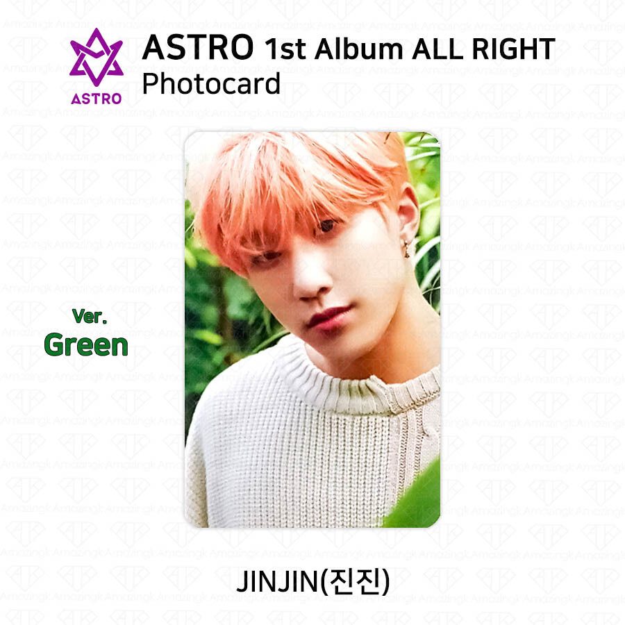 ASTRO 1st Album All Light Official Photocard Photo Card Jinjin K