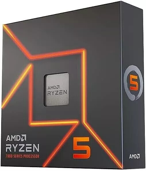 AMD Ryzen 5 7600X Processor 5.3 GHz 6 Cores 12 Threads AM5