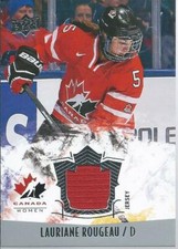 2015-16 Upper Deck UD Team Canada Juniors Jersey LAURIANE ROUGEAU #152