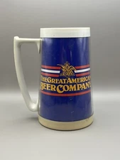 Vintage ANHEUSER BUSCH GREAT AMERICAN BEER COMPANY PLASTIC STEIN Beer Mug USA