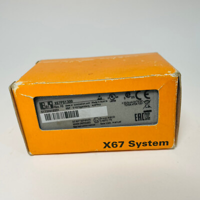 New B&R X67PS1300 X67 System Power Supply Module  DHL or FEDEX
