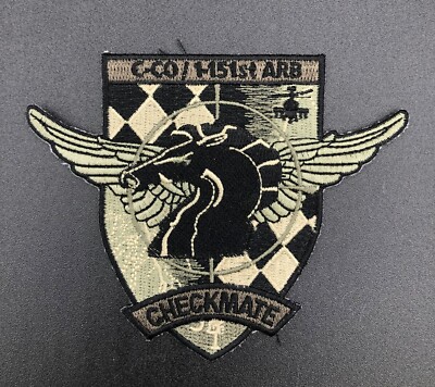Usaf Checkmate Aggressor Patch C Co 1-151st ARB Checkmate Apache Army Aviation Unit Patch OIF OEF | eBay