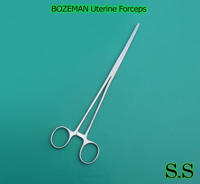 3-BOZEMAN Uterine Forcep Ob/Gyn Surgical Instruments10S | eBay