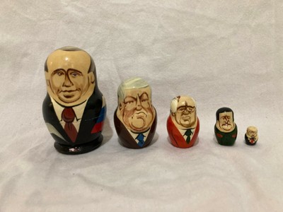 russian leaders nesting dolls
