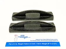 2 Heavy-Duty Pattern Weights (9" x 2.5") – Secure Fabric for Precision Cutting