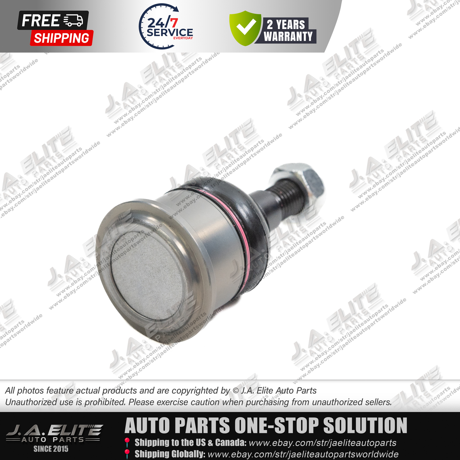 Front Upper Control Arm Ball Joint for Bentley Arnage, Rolls Royce Silver Seraph