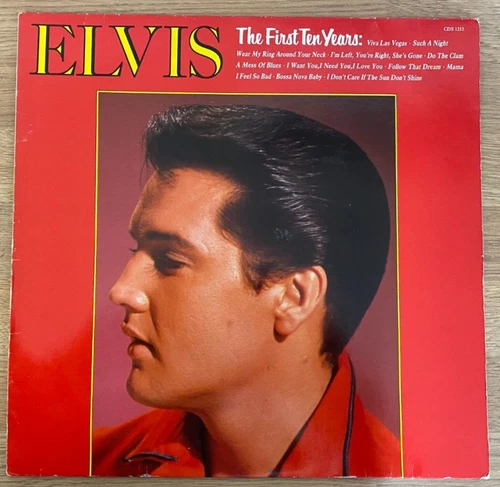 Elvis-The First Ten Years original 1984 pressing CDS 1213 vinyl