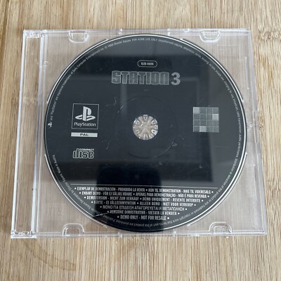 STATION PLAYSTATION MAGAZIN - SONY PS1 - SLED-01696 DEMO DISC 3 III DREI