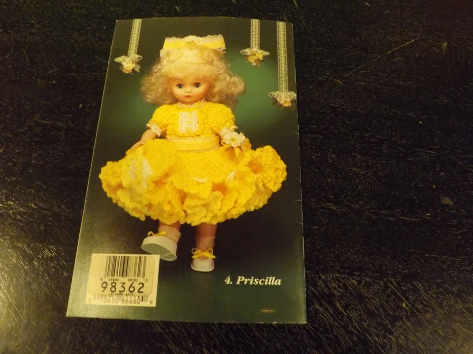 RED HEART PARTY PRETTIES - CROCHET - 4 PLY WORSTED-WEIGHT YARN - ARTICLE J-12 - Image 3 of 3