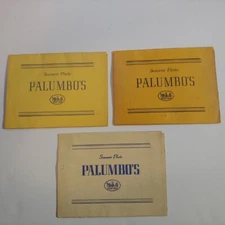 VTG Palumbos Philadelphia PA Souvenir Photo Folder Night Club 1940-50s B&W Pics