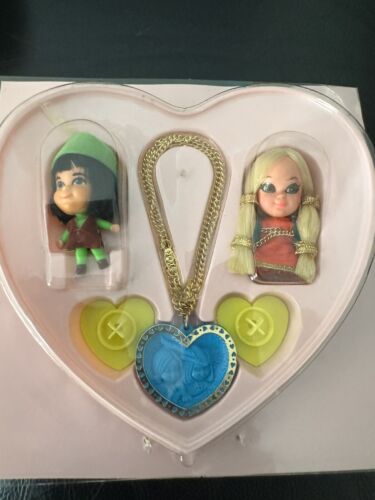 Libro di storie vintage Liddle Kiddle Sweethearts Robin Hood & Maid Marion bambola - Foto 7 di 13